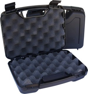 MTM Case-Gard SS-2500 Handgun Case Black Polypropylene 4 in Barrel