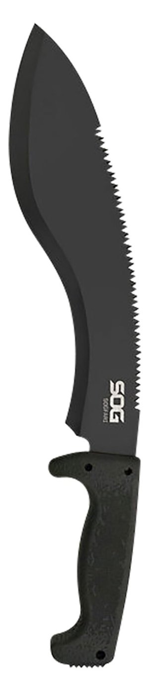 SOG SOGfari Kukri Machete Black Blade with Sheath MC11N
