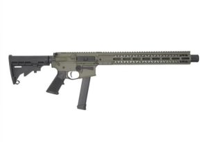 Brigade Manufacturing BM-9 9mm 16 In ODG 15 In M-LOK A09116G3M