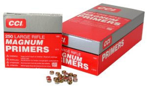 CCI PRIMERS 250 LARGE RIFLE MAGNUM 5000 PACK