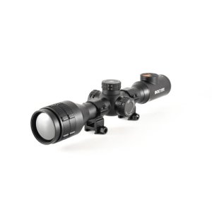 iRay USA TH50CV2 Bolt TH50C V2 Thermal Weapon Sight Thermal Rifle Scope Black 3.5x 50mm, Multi- 2 Dynamic/5 Static Reticle, Digital 4x Zoom 640x512, 50 Hz Resolution Features Stadiametric Rangefinder