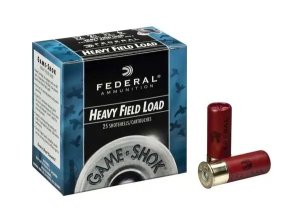 Federal H123 4 12 Gauge 2.75 in 1 1/8 oz #4 Shot 25 Rounds per Box
