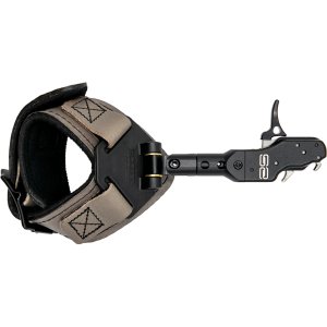 Scott Archery S2 4009BS4-BK Solid Release Black Leather Strap