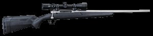 Savage Arms 57287 Axis XP 22-250 Rem 4+1 22" Matte Stainless Barrel/Rec Black Synthetic Stock Weaver 3-9x40mm Scope