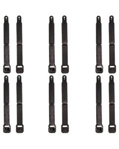 High SPEED GEAR CLIP SHORT PACK OF 6 BLACK