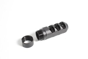 Traditions Pro Series 50 Cal Matte Black Muzzle Brake A1660