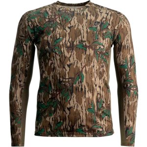 Blocker Outdoors Turkey LS Performance Tee MO Greenleaf Large