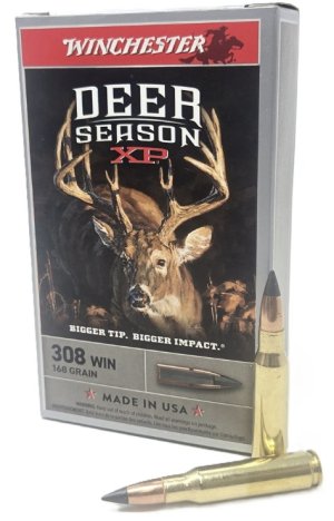 Winchester Deer Season XP .308 WIN 168 Grain 20 Box