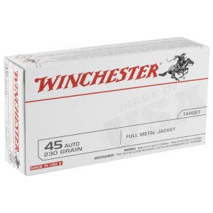 Winchester Q4170 .45 ACP 230 Grain Full Metal Jacket 50 Rounds