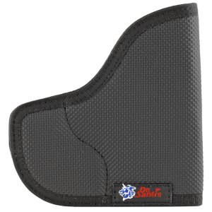 DeSantis N38BJ8BZ0 Nemesis Pocket Holster Black Rubberized for Glock 43