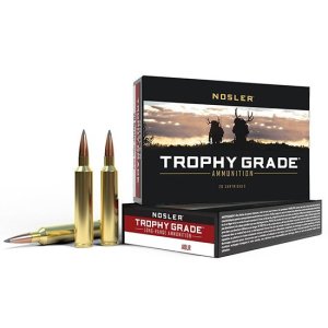 Nosler Trophy Grade Long Range 26 Nosler 150gr Brass 20 Rounds