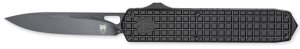 Cobratec CTBM Black Mamba 3.25" Drop Point Knife, Plain Edge, Black