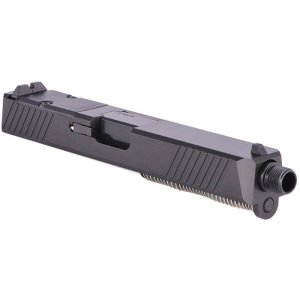 Brownells Complete Slide Assembly with Threaded Barrel for Glock 17