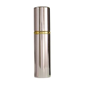Silver Lipstick Pepper Spray .75oz - Disguised Aerosol Defense LSPS14S-C by PS Products