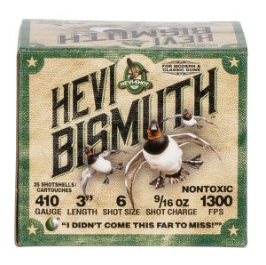 HEVI Shot HS19006 410 Gauge 3 In 9/16oz Bismuth #6 25rd