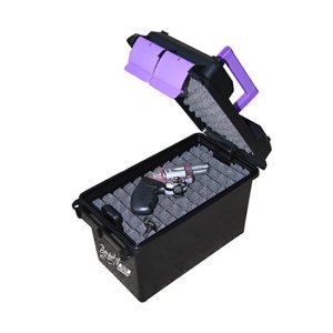 MTM Handgun Conceal Carry Black and Purple Case (HCC-25)
