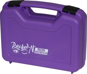 MTM Revolver and Handgun up to 4in Purple Single Pistol Case (805-25)