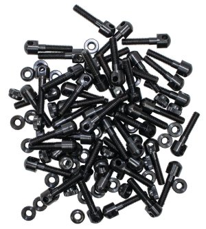 GrovTec GTHM54 7/8" Machine Screws Swivel Studs & Nuts, 48 Count