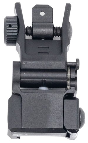 Leapers UTG Accu-Sync Flip-Up Rear Sight MNT-955 Black Picatinny Rail