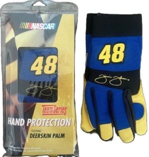 Encon NASCAR Team Series Deerskin Gloves #48