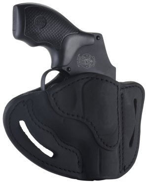 1791 Gunleather RVHX-1-SBL-R Revolver Holster Stealth Black RH OWB