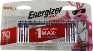 Energizer E92BP24E4 AAA Max 1.5V Alkaline Batteries 24 Pack
