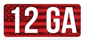 MTM Ammo Caliber Labels 12 Gauge 8 Pack