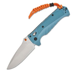 Benchmade 18060 Adira 3.88" CPM MagnaCut Blue Grivory Stonewash Knife