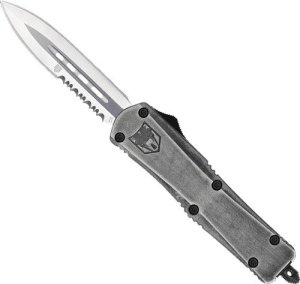 CobraTec Knives FS3 OTF Stone Wash 3 In D2 Dagger MSWFS3DAG1SS