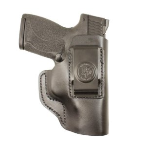 DeSantis Insider Left Hand OWB Black Leather Holster Glock 43/42
