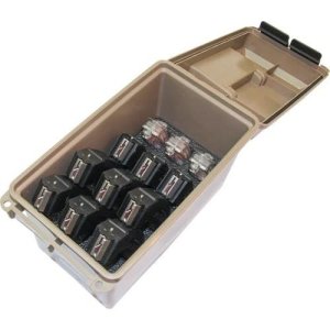 MTM TMC1022XL 10/22 Extended Mag Can Dark Earth Holds 12 Mags