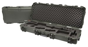 Nanuk 990AR06 Olive AR-15 Case Waterproof Resin with Foam Padding