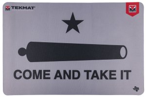 TEKMAT Come And Take It Cleaning Mat 11x17 Rubber Black/Gray