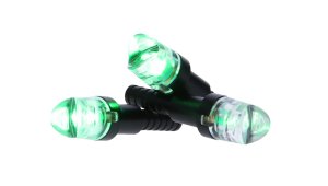 NAP NAPILLNGR Thunderglo Green Lighted Nocks 6-Pack Poly/Alum