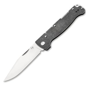 Boker Atlas Backlock 3.54 Satin Blade Folding Knife