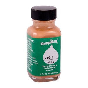 Tempilaq 24422 2 oz 700 degF Temperature Indicating Liquid