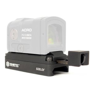 Kinetic Development SID5-125 Sidelok QD Mount for Aimpoint ACRO Black
