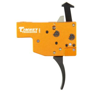 Timney Triggers 430 Two-Stage Curved Trigger 8oz/1lb Black/Orange
