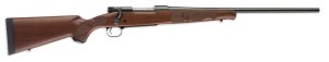 Winchester Guns Model 70 Featherweight Compact 7mm-08 Rem Caliber 5+1 Capacity 20" Barrel Brushed Polish Blued Metal Finish Satin Walnut Fixed Feather Checkered Stock Right Hand