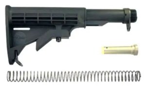 CMMG AR-15 Carbine Stock Kit 6-Position Collapsible Black