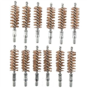 Brownells Double-Tuff Bronze Pistol Brush 44-45 Caliber 12 Pack