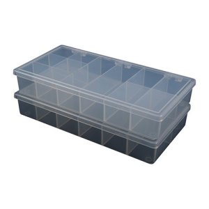 Brownells Storage Bin 12 Compartment 8.25"x4.25"x1.25" 2-Pack