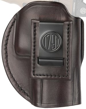 1791 Gunleather 4WH6SBRR 4-Way IWB/OWB Size 06 Signature Brown Leather...