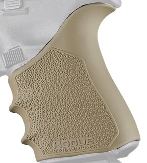Hogue 17053 HandAll Beavertail Grip Sleeve FDE Fits Glock 19/23/32/38
