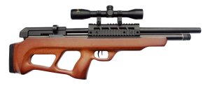 Beeman 1358 Under-Lever Pre-Charged Pneumatic 22 Pellet 10+1 Shot Black...
