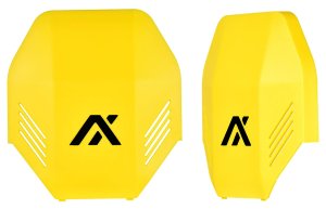 AXIL MXPLTY MX Plate Polymer Over the Head Yellow 1173