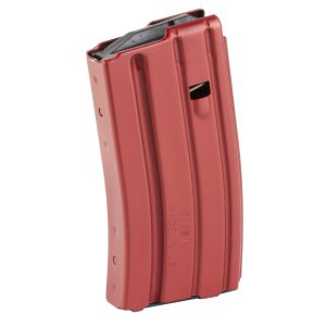 DURAMAG 2023004175CPD AR-15 Magazine, 20 Rounds, 5.56/.223/.300 BLK, Red