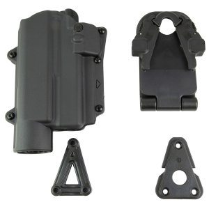 Rapid Force R2-B-0057-BK-RH-LL-A0 Level 2 Duty Holster GLOCK 19/17 Black