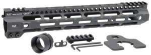 Midwest Industries MICRLW12625 AR-15 12.625" M-LOK Handguard Black Aluminum