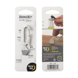 Nite-Ize Doohickey Keychain Multi-Tool Stainless Steel Carabiner